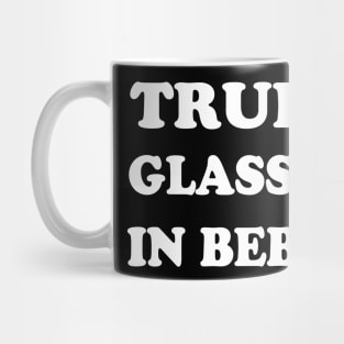 True Crime Glass Of Wine In Bed By Nine Mug